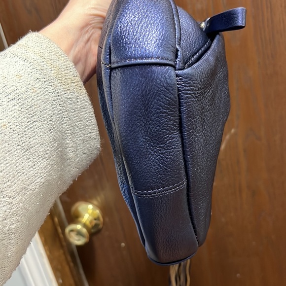 Vince Camuto Royal Blue Crossbody Handbag - Picture 10 of 14